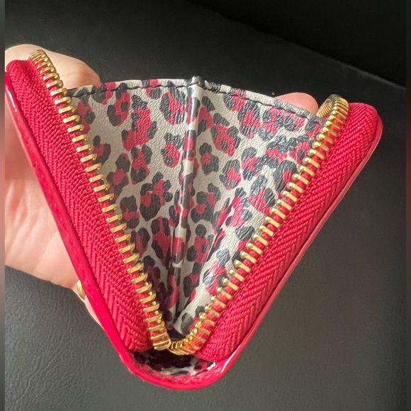 Authentic Dior Red Compact Zippy Wallet - Picture 11 of 14